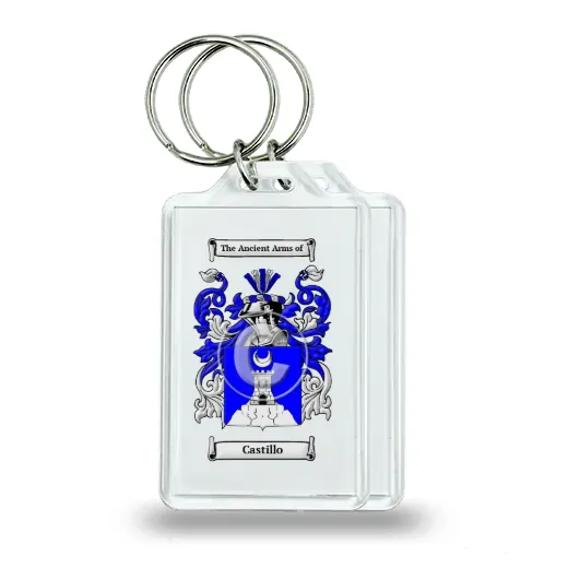 Castillo Pair of Keychains