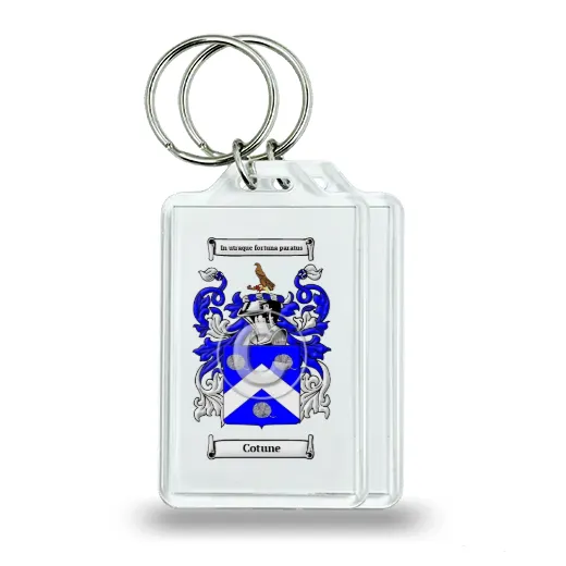 Cotune Pair of Keychains