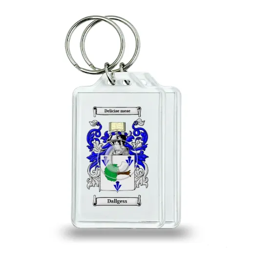 Dallgess Pair of Keychains