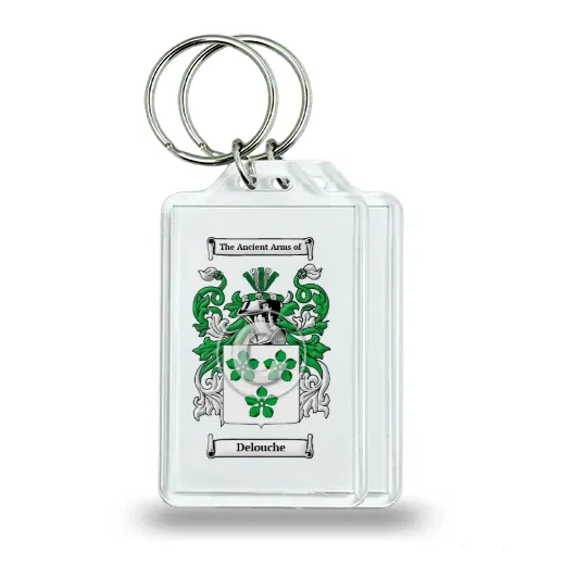 Delouche Pair of Keychains