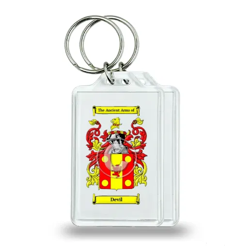 Devil Pair of Keychains