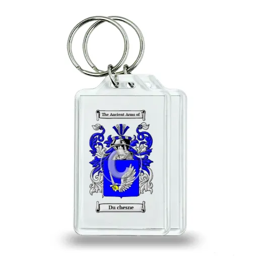 Du chesne Pair of Keychains