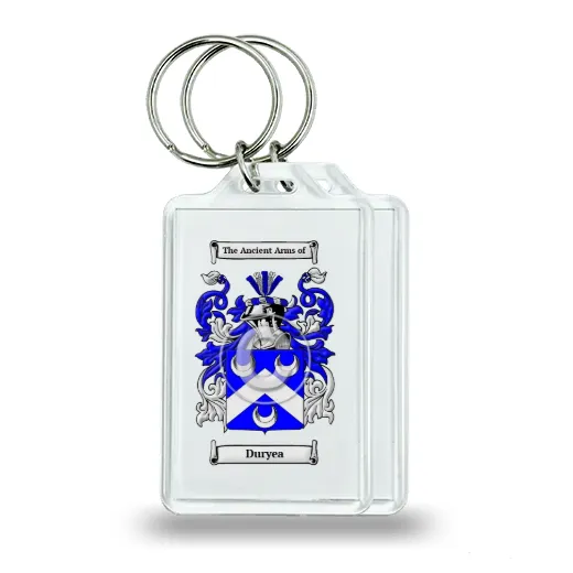 Duryea Pair of Keychains