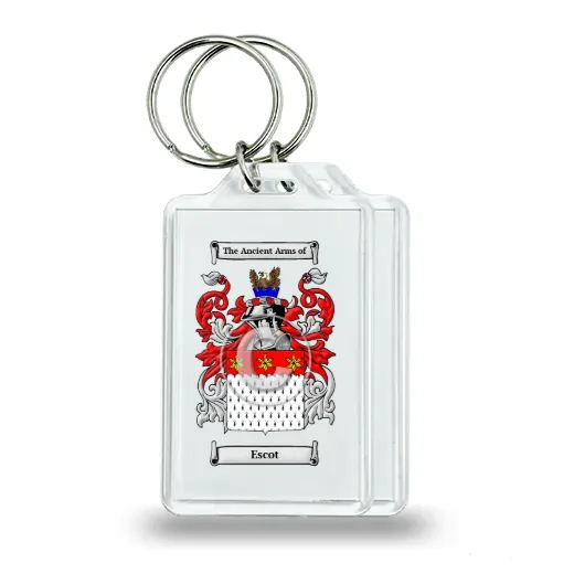 Escot Pair of Keychains