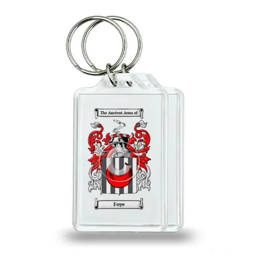 Foye Pair of Keychains