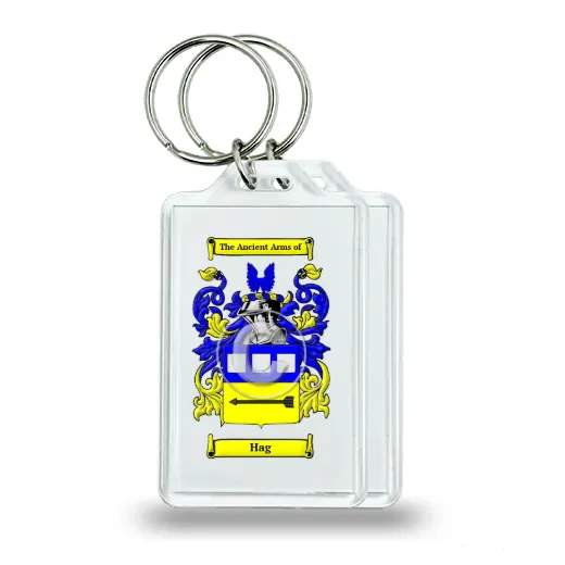 Hag Pair of Keychains