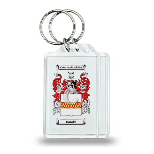 Harake Pair of Keychains