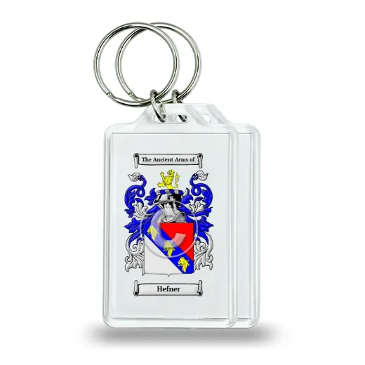 Hefner Pair of Keychains