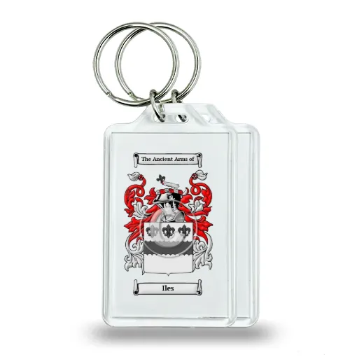 Iles Pair of Keychains