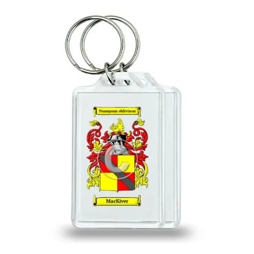 MacKiver Pair of Keychains