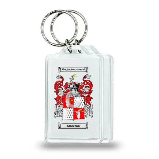 Moreton Pair of Keychains