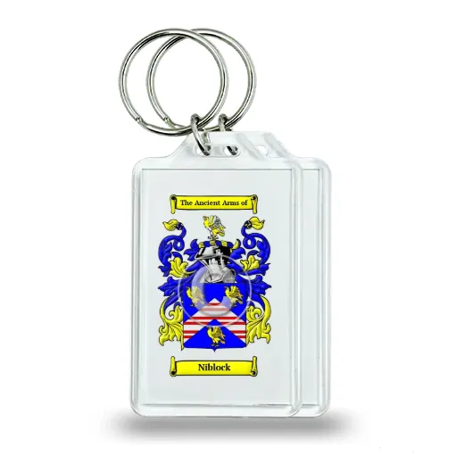 Niblock Pair of Keychains