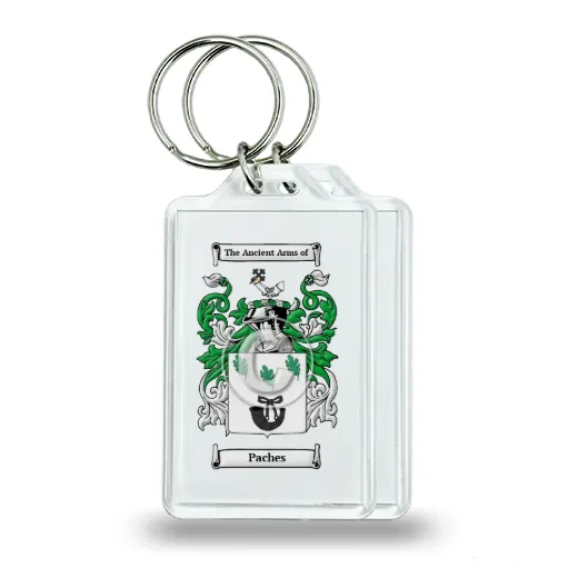 Paches Pair of Keychains