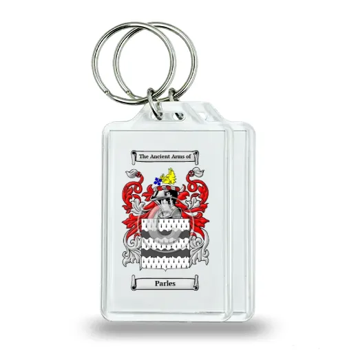 Parles Pair of Keychains