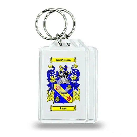 Petry Pair of Keychains