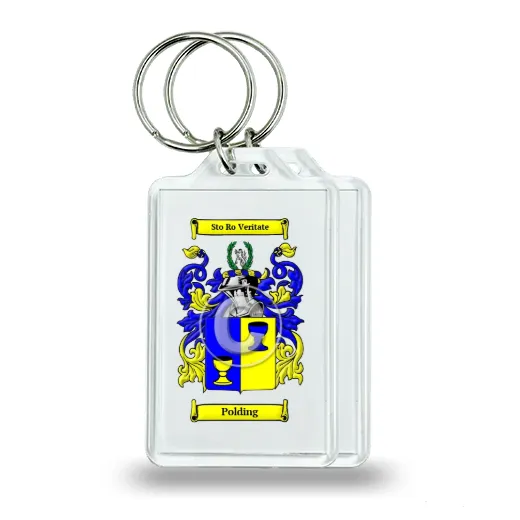 Polding Pair of Keychains