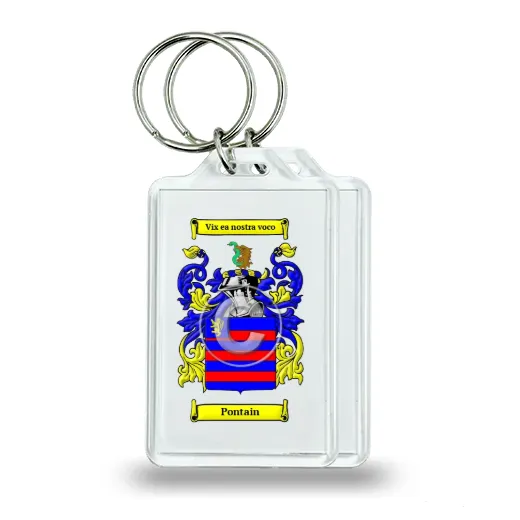 Pontain Pair of Keychains