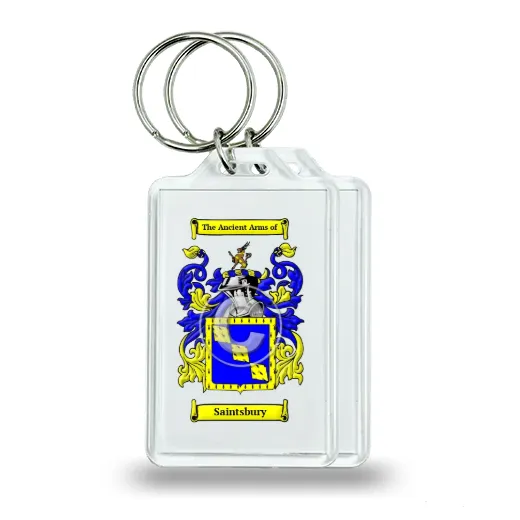 Saintsbury Pair of Keychains