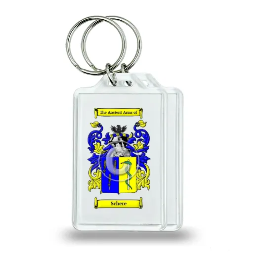 Schere Pair of Keychains