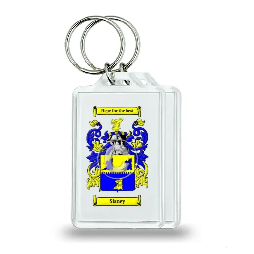 Sisney Pair of Keychains