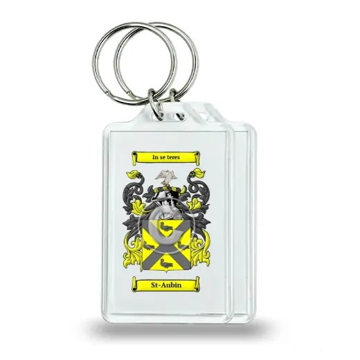 St-Aubin Pair of Keychains