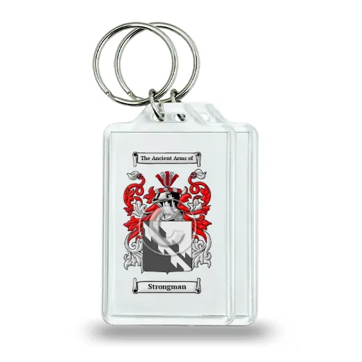 Strongman Pair of Keychains