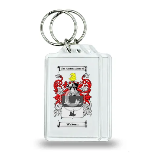 Wakeen Pair of Keychains