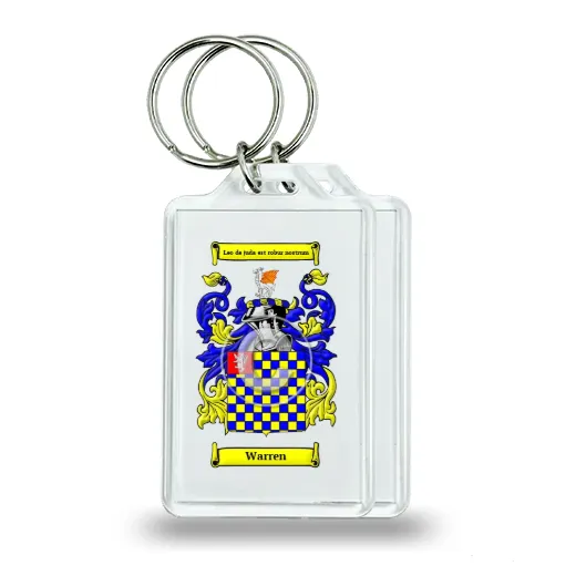 Warren Pair of Keychains