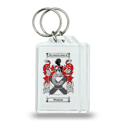 Wooton Pair of Keychains