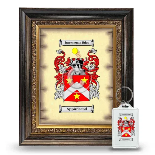Appirdeend Framed Coat of Arms and Keychain - Heirloom