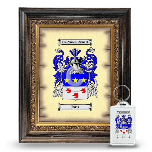 Joris Framed Coat of Arms and Keychain - Heirloom