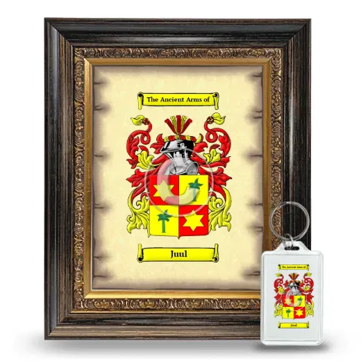 Juul Framed Coat of Arms and Keychain - Heirloom