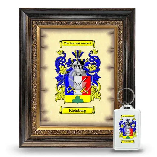 Kleinberg Framed Coat of Arms and Keychain - Heirloom