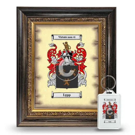 Lypp Framed Coat of Arms and Keychain - Heirloom