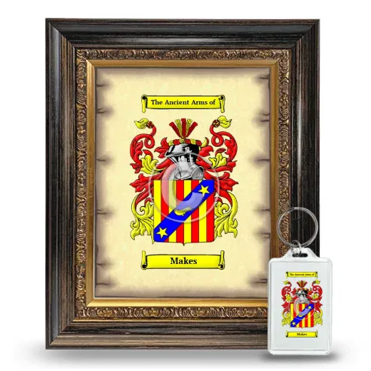 Makes Framed Coat of Arms and Keychain - Heirloom