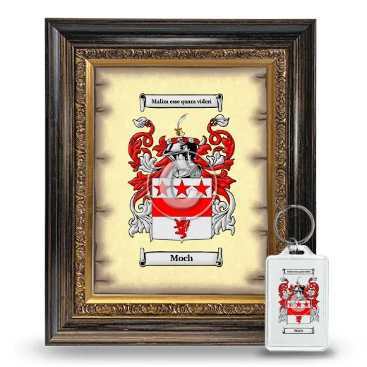 Moch Framed Coat of Arms and Keychain - Heirloom