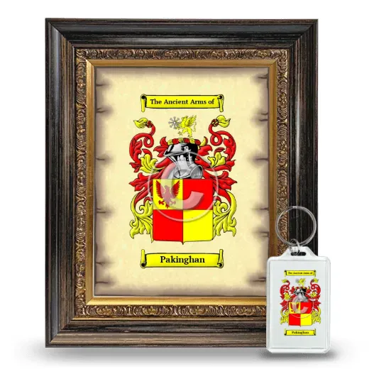 Pakinghan Framed Coat of Arms and Keychain - Heirloom