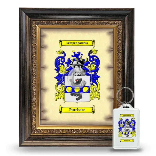 Purchase Framed Coat of Arms and Keychain - Heirloom