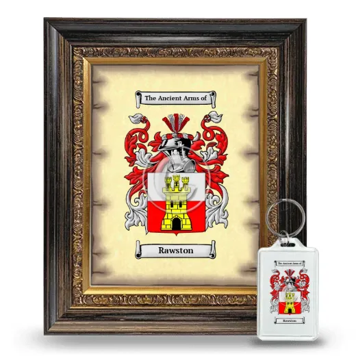Rawston Framed Coat of Arms and Keychain - Heirloom