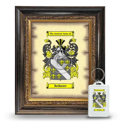 Redmore Framed Coat of Arms and Keychain - Heirloom