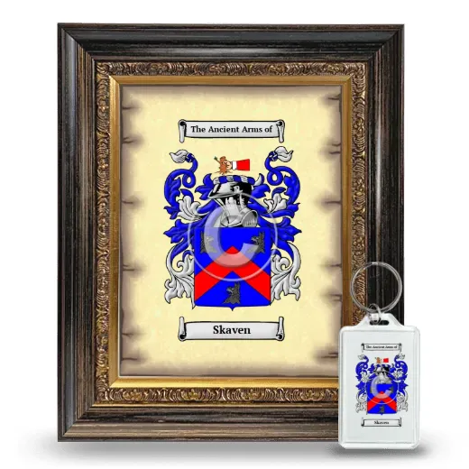 Skaven Framed Coat of Arms and Keychain - Heirloom