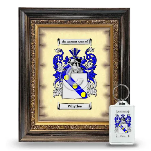 Whytlee Framed Coat of Arms and Keychain - Heirloom