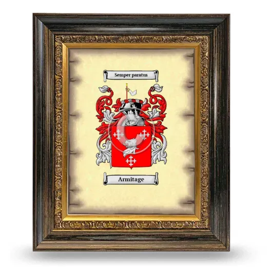 Armitage Coat of Arms Framed - Heirloom