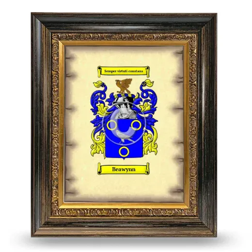 Beawynn Coat of Arms Framed - Heirloom