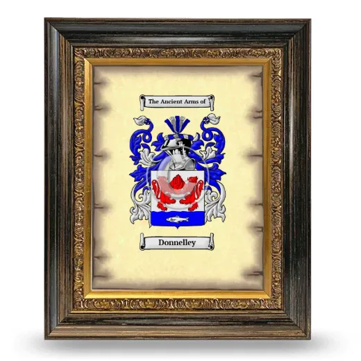 Donnelley Coat of Arms Framed - Heirloom