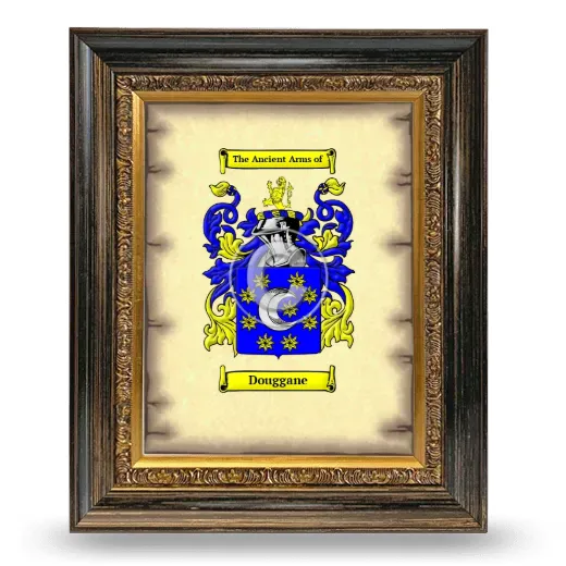 Douggane Coat of Arms Framed - Heirloom