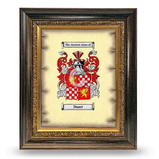 Duart Coat of Arms Framed - Heirloom
