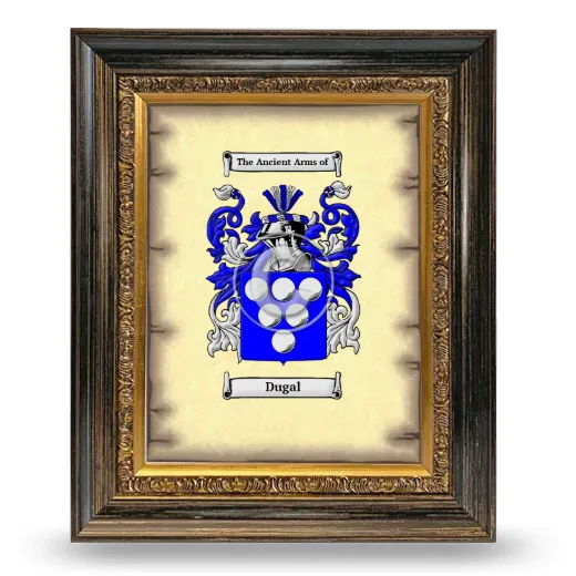 Dugal Coat of Arms Framed - Heirloom