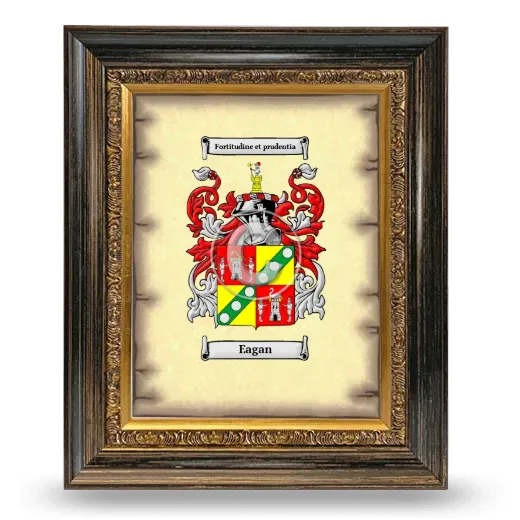 Eagan Coat of Arms Framed - Heirloom