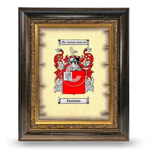 Eastman Coat of Arms Framed - Heirloom